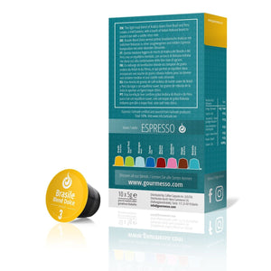 Gourmesso Brasile Blend Dolce - Fairtrade - 10 Pods-Gourmesso