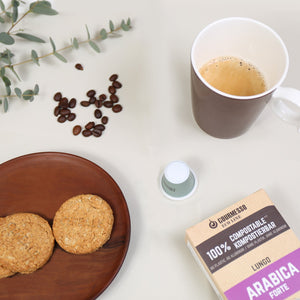 Gourmesso - Eco Line - Lungo Arabica Forte - 10 Capsules - Organic-Gourmesso