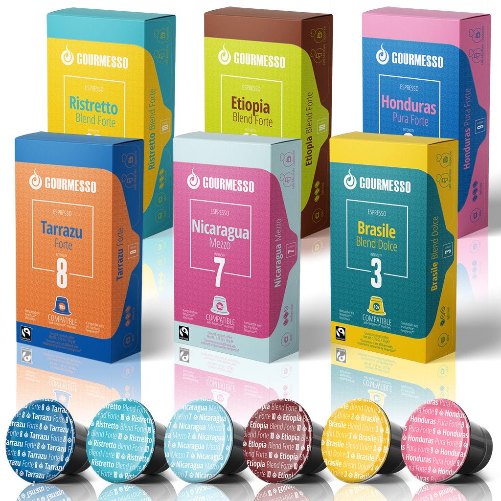 Gourmesso - Espresso Test Box - 60 Capsules-Gourmesso