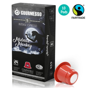 Gourmesso Midnite Monkey - Fairtrade - 10 Pods-Gourmesso