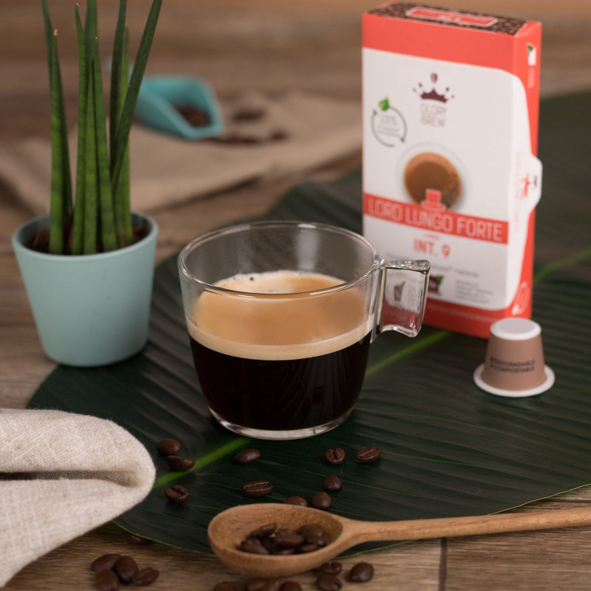 გლორიბრუ ლორდ  ლუნგო - ბიოდეგრადირებადი კაფსულები