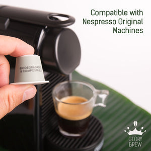 Glorybrew Nespresso Compostable Pods - Crown Caramel - 10ct