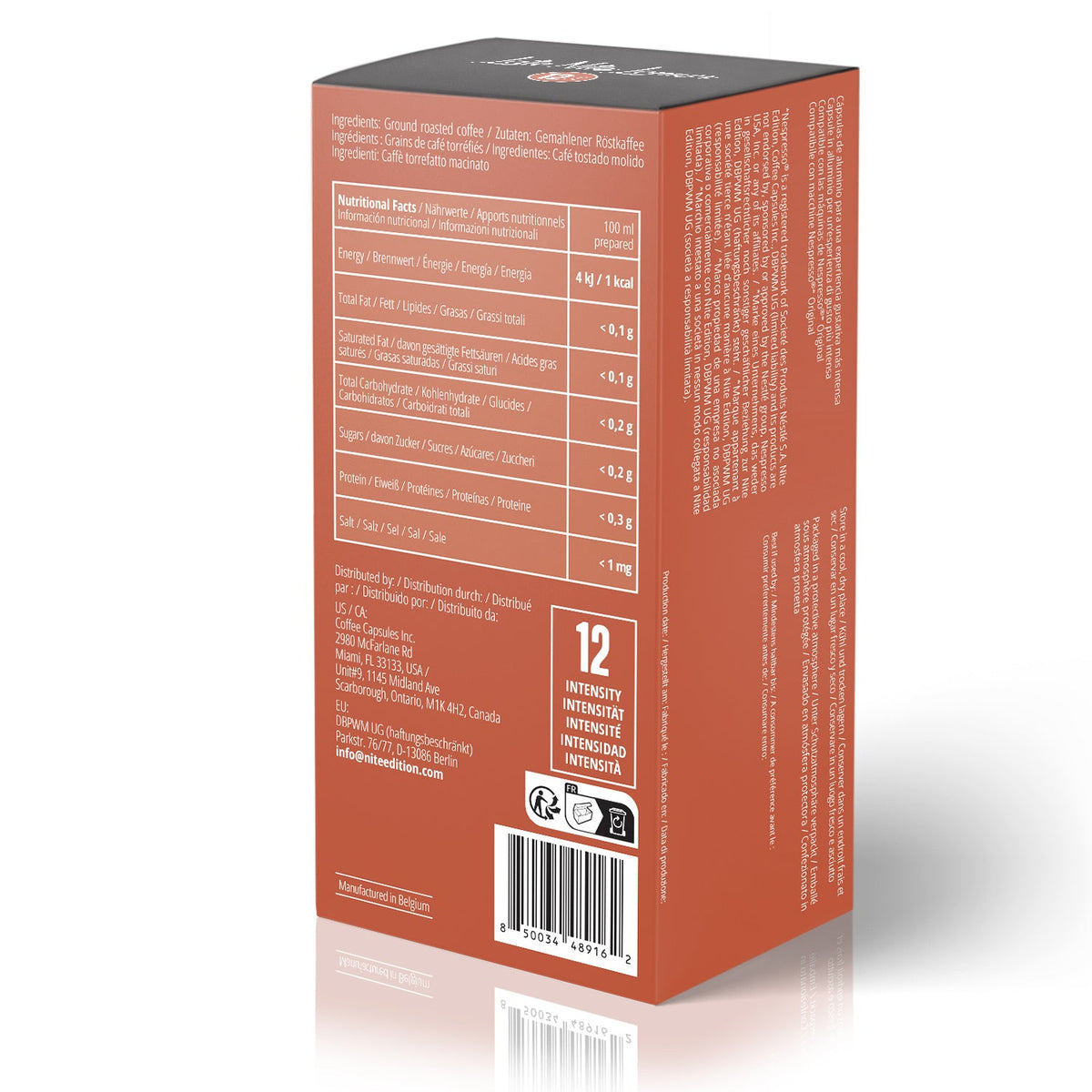 ლეით ნაით ლემურ - 20 ალუმინის კაფსულა