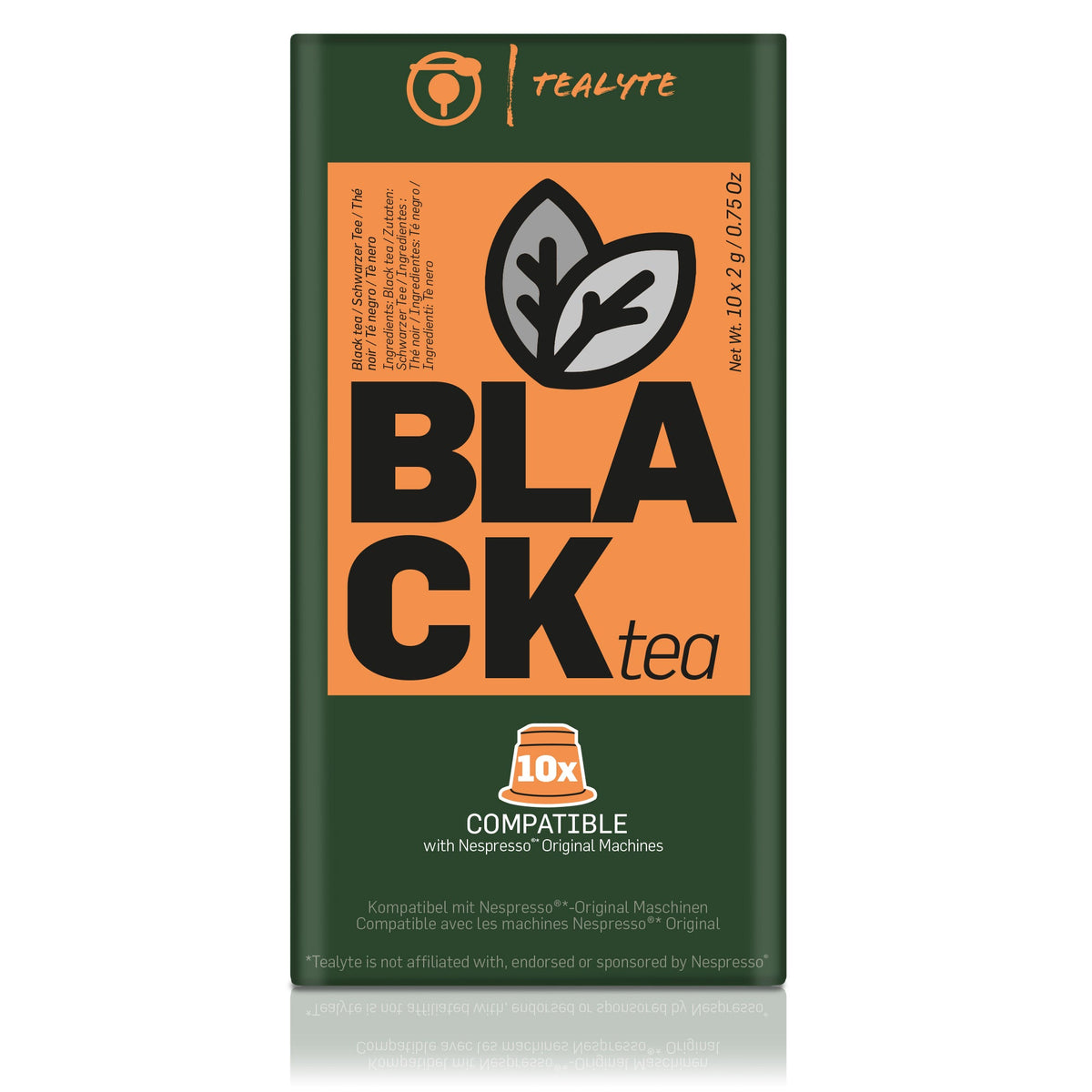 თილაითი - შავი ჩაი - 10 კაფსულა