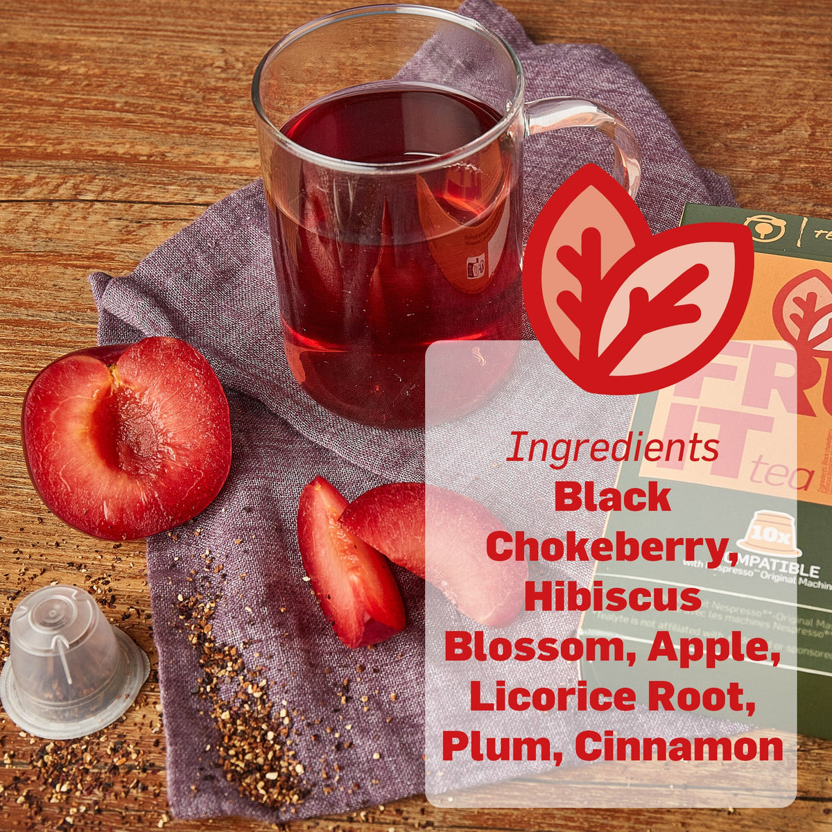 თილაითი - ხილის ჩაი - 10 კაფსულა