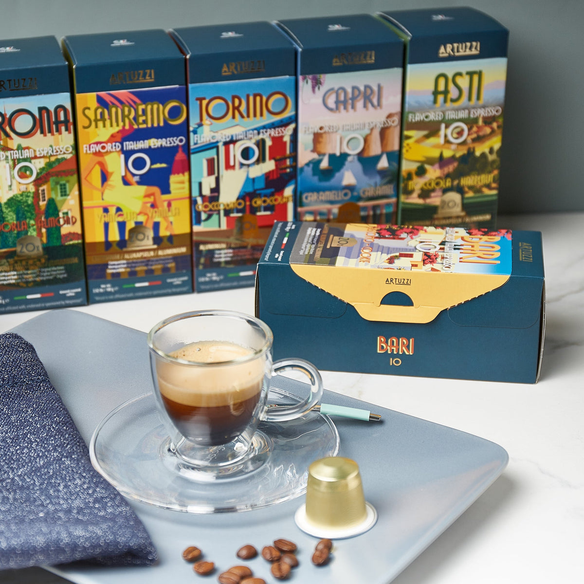 არტუცი ბარი - ქუქი ორცხობილა - 20 ალუმინის კაფსულა