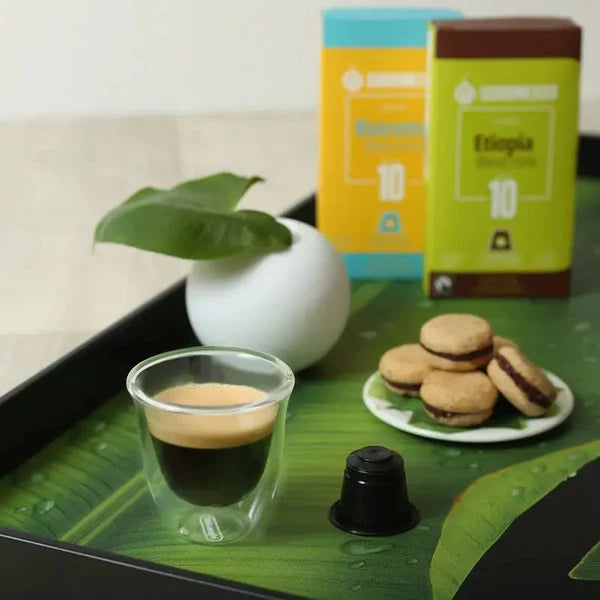 Café capsules Compatibles Nespresso Ristretto CARREFOUR SELECTION