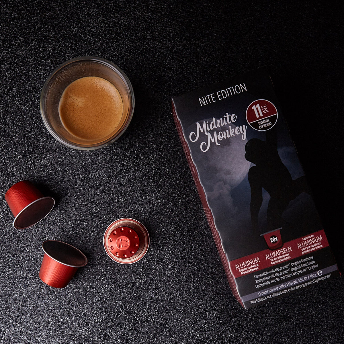 მიდნაით მანქი - 20 ალუმინის კაფსულა