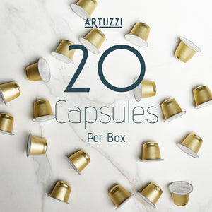 Artuzzi Capri - Caramel - 20 Aluminum Pods