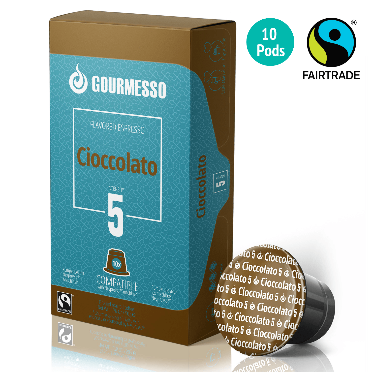 Gourmesso Chocolate - Fairtrade - 10 Pods-Gourmesso