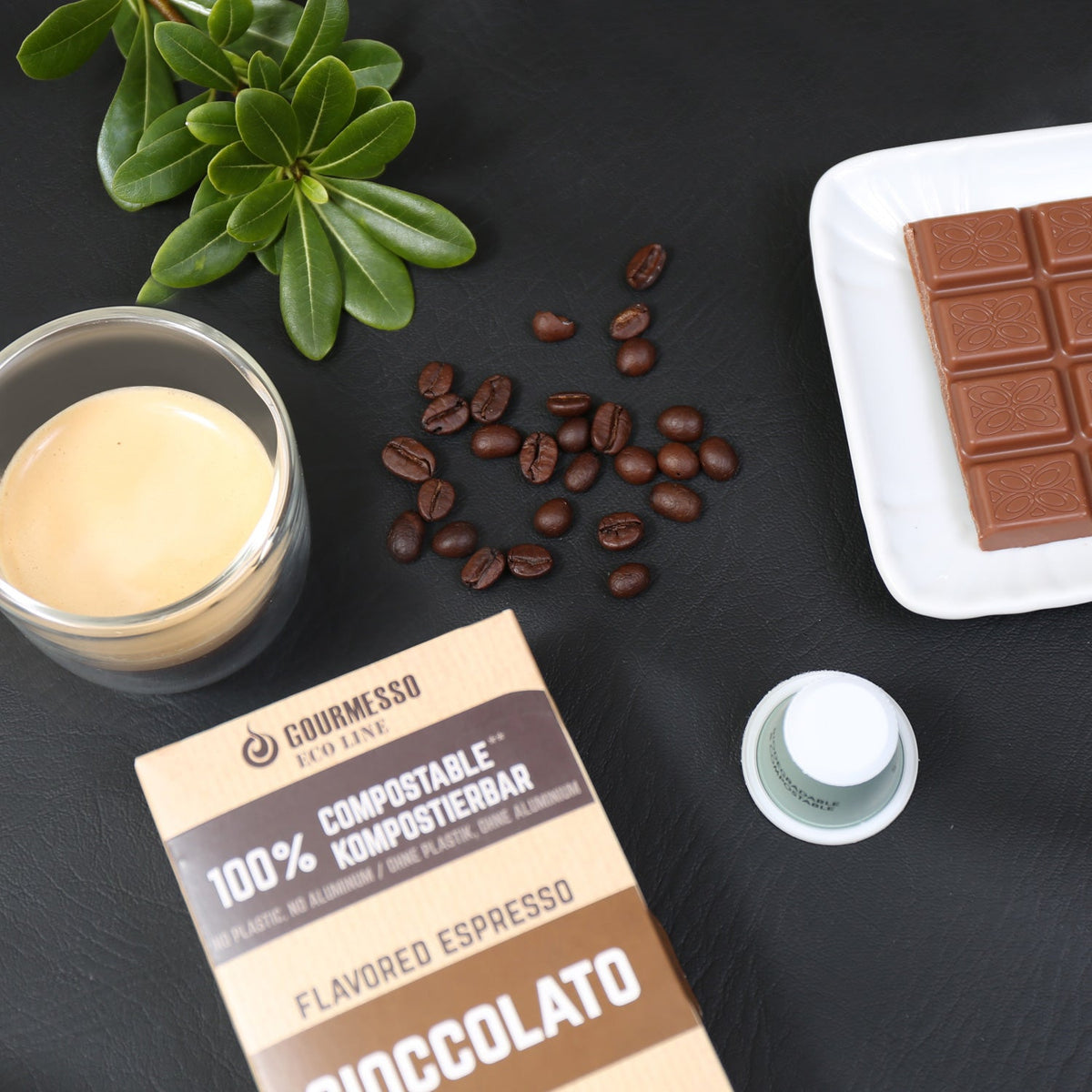 Gourmesso - Eco Line - Cioccolato - 10 Capsules-Gourmesso