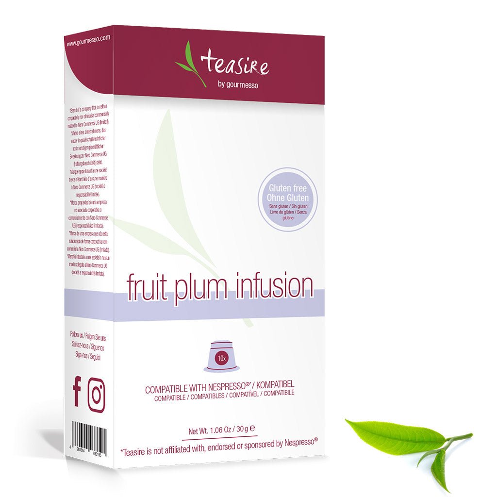 Gourmesso - Fruit Plum Infusion - Fruit Tea - 10 Pods-Gourmesso