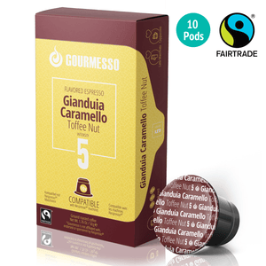 Gourmesso Toffee Nut - Fairtrade - 10 Pods-Gourmesso